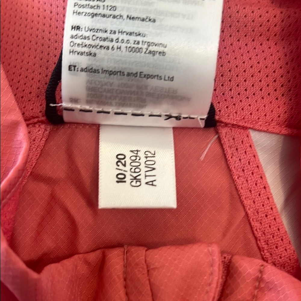 Adidas Pink Puffer with Reflective Marathon Jacket size M - Picture 14 of 15